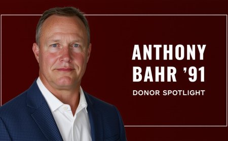 Spotlight on Generosity: Anthony Bahr ’91 Shines at Mays Business School | PRIMENEWSNOW